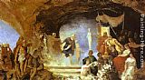Henryk Hector Siemiradzki Famous Paintings - Orpheus in the Underworld